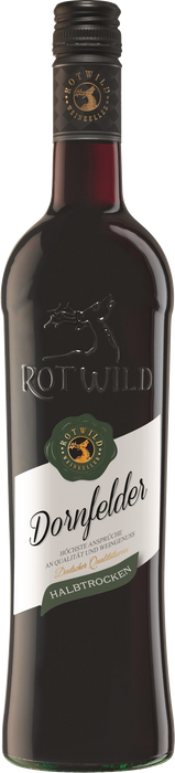 Peter Mertes Rotwild Dornfelder Halbtrocken - 0,75 l